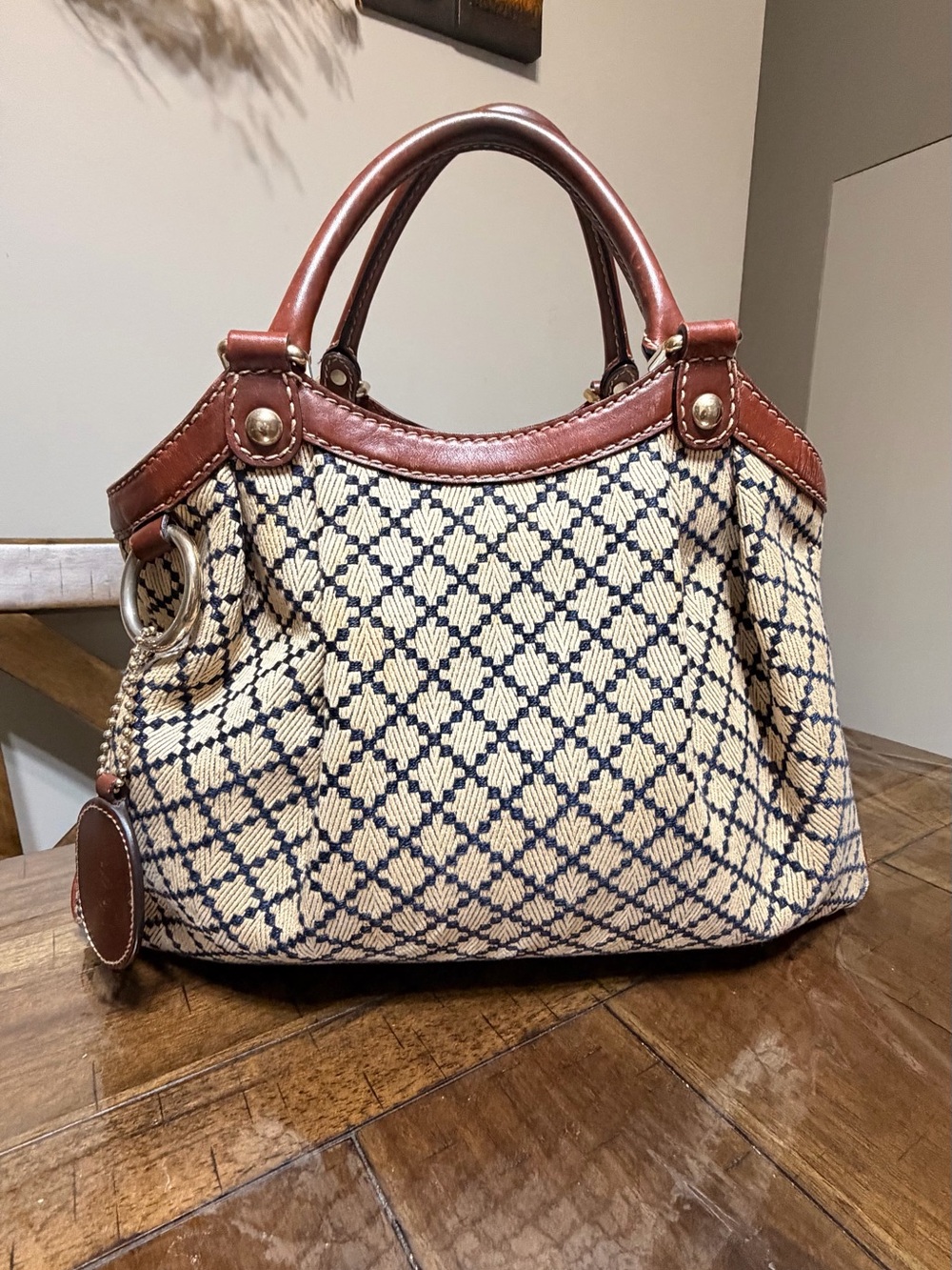 Gucci Diamanté Sukey  Tote Bag